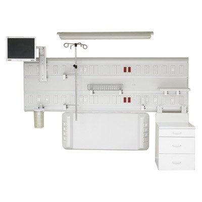 Multifunctional Horizon Double Tier Surface Mounted Headwall